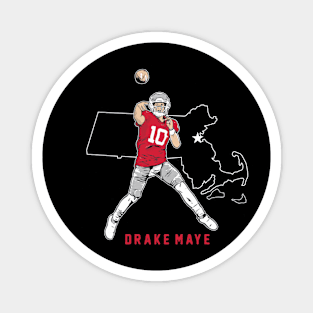 Drake Maye State Star Magnet